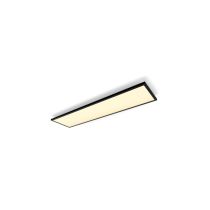 Philips Hue Aurelle Rectangle Panel Ceiling Light | Smart Tunable White | 120x30cm Black